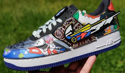 Tampilan Nike Air Force 1:1 Motif Anime Sci-Fi thumbnail